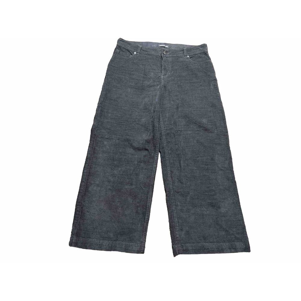 Toad&Co Women's Karuna Cord Wide Leg Pant Storm Size 10